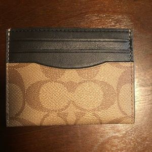 Coach ID card case